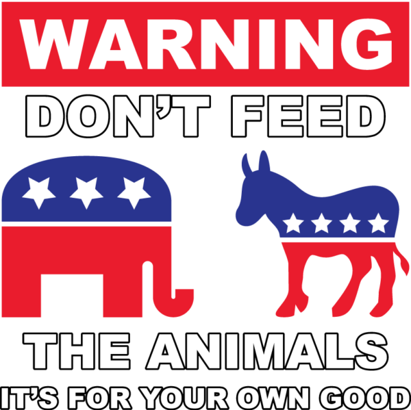Warning Dont Feed Animals